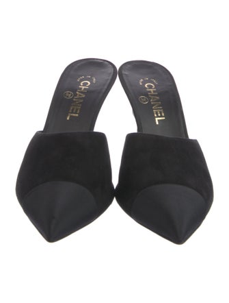 Chanel 2019 Interlocking CC Logo Mules