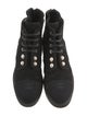 Chanel 2020 Interlocking CC Logo Combat Boots