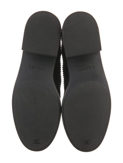 Chanel 2020 Interlocking CC Logo Combat Boots