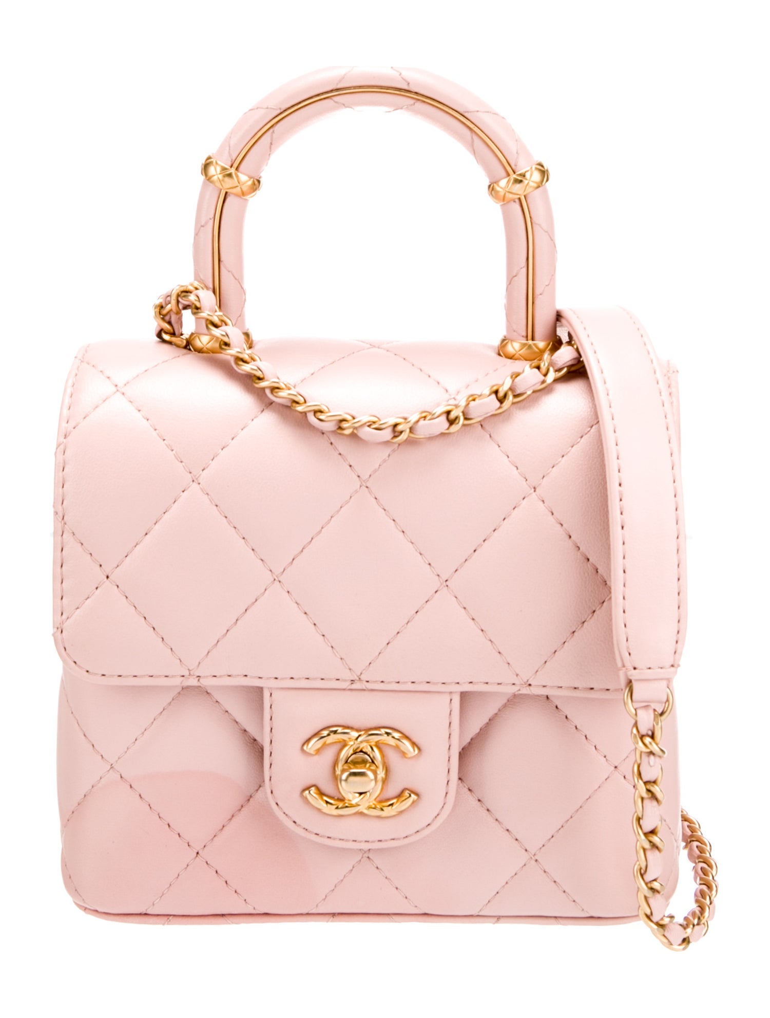 Chanel Crush Top Mini Handle Flap Bag