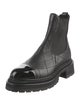 Chanel 2023 Quilted Pattern Chelsea Boots