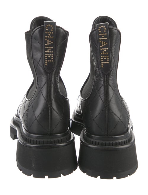 Chanel 2023 Quilted Pattern Chelsea Boots