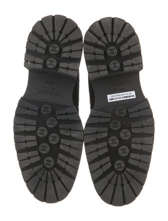 Chanel 2023 Quilted Pattern Chelsea Boots