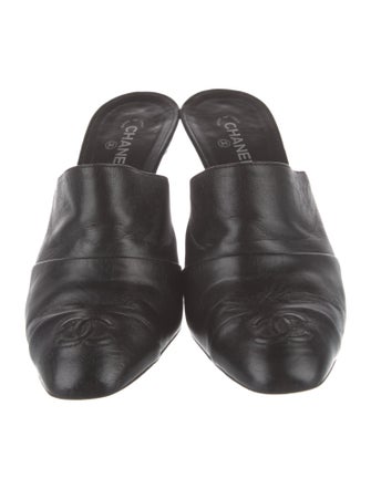 Chanel 2017 Interlocking CC Logo Mules
