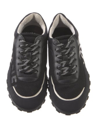 Chanel Interlocking CC Logo Mesh Sneakers