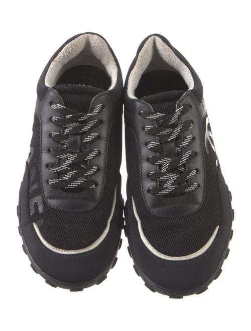 Chanel Interlocking CC Logo Mesh Sneakers