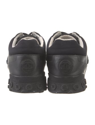 Chanel Interlocking CC Logo Mesh Sneakers