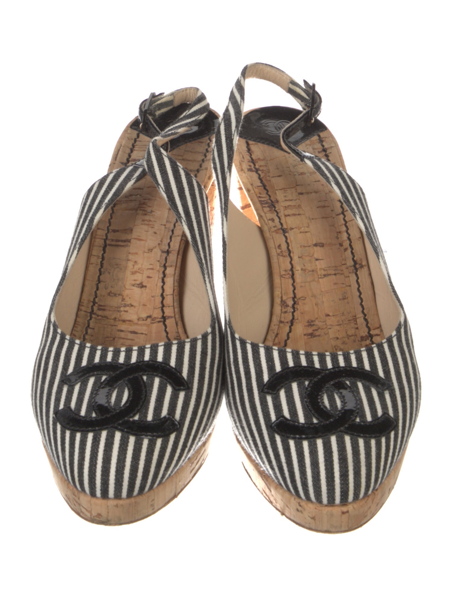 Chanel Vintage 2008 Slingback Sandals