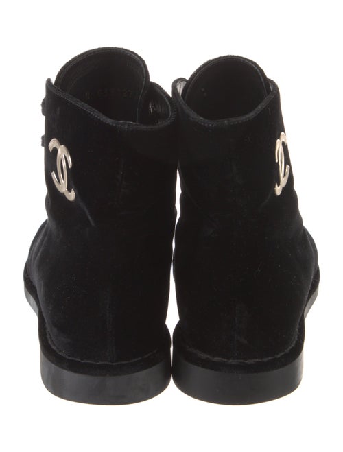 Chanel 2017 Interlocking CC Logo Combat Boots