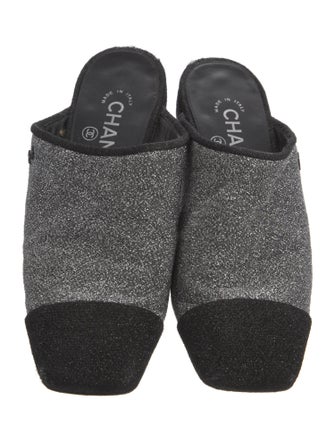 Chanel 2017 Interlocking CC Logo Mules