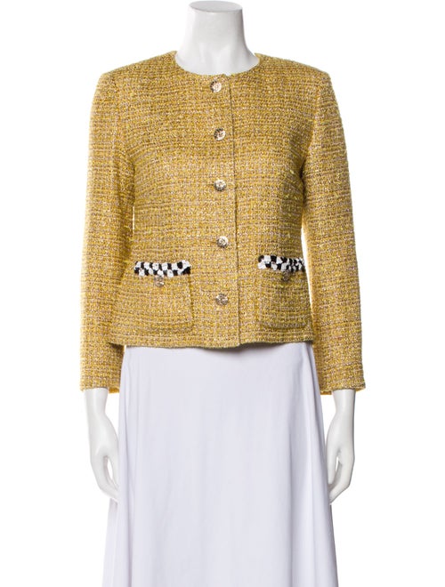 Chanel 2023 Tweed Pattern Jacket