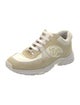 Chanel Interlocking CC Logo Nylon Sneakers