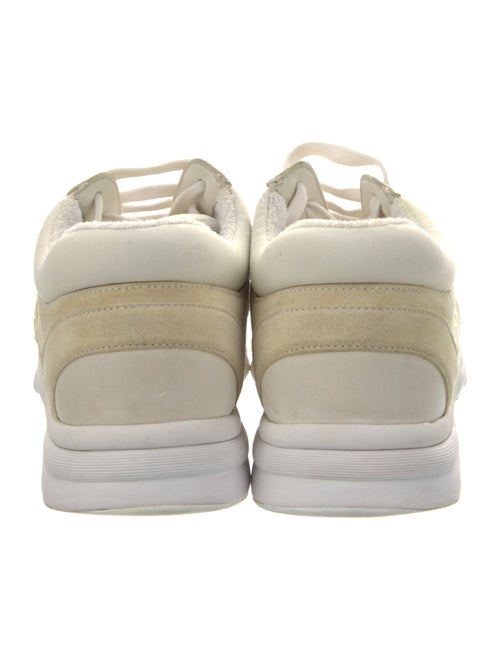 Chanel Interlocking CC Logo Nylon Sneakers
