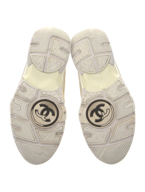 Chanel Interlocking CC Logo Nylon Sneakers