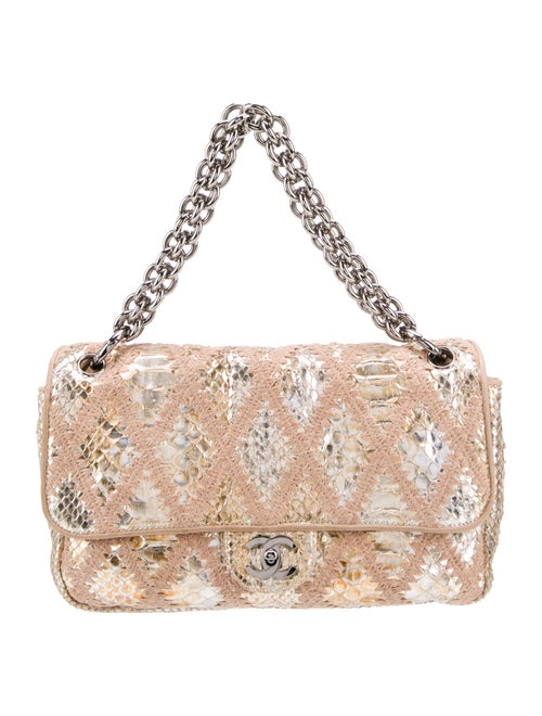 Chanel Python Soft & Chain Flap Bag
