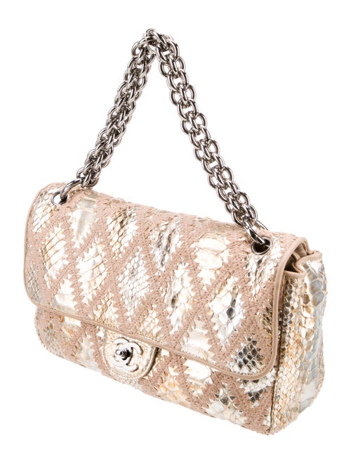 Chanel Python Soft & Chain Flap Bag