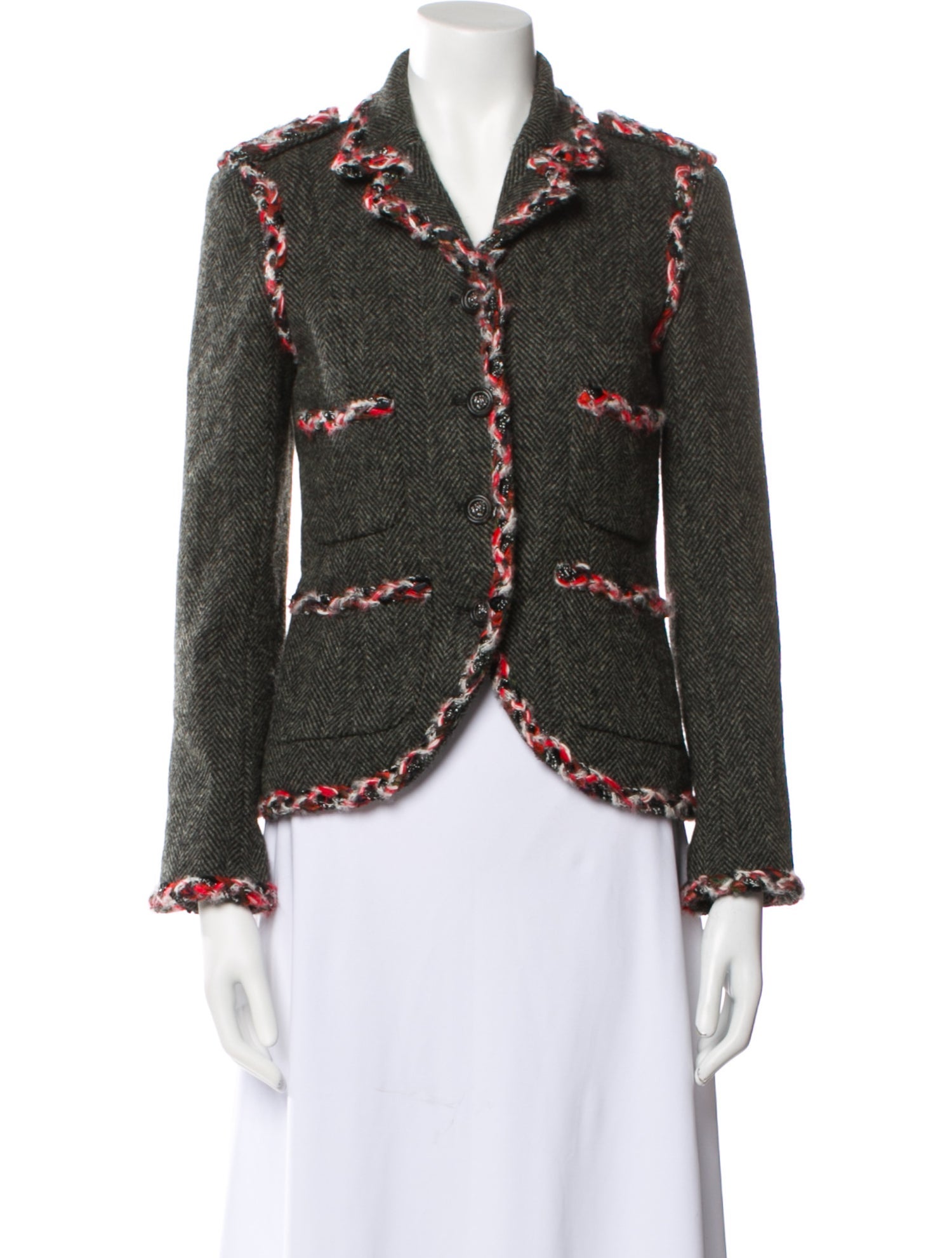 Chanel 2013 Wool Evening Jacket
