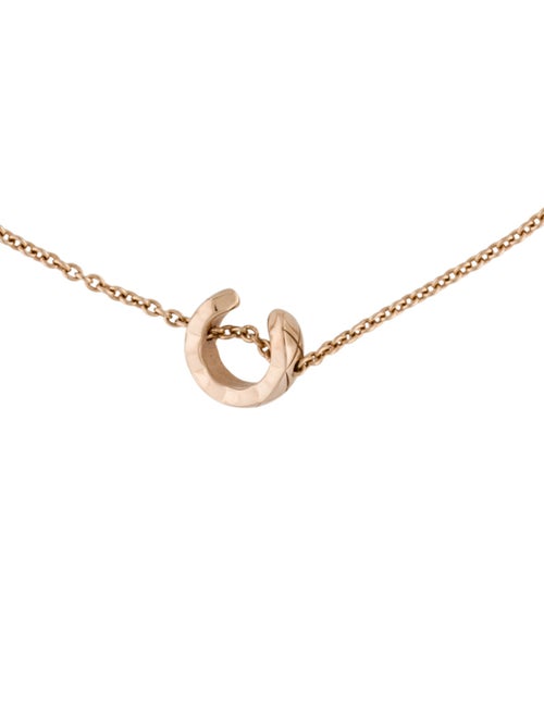 Chanel 18K Coco 'C' Charm Bracelet