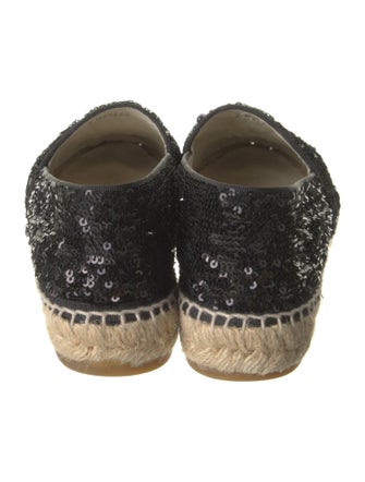 Chanel 2016 Interlocking CC Logo Espadrilles