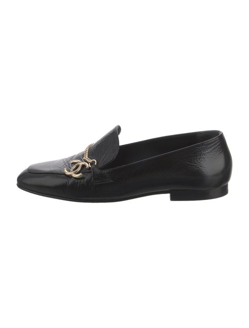 Chanel 2024 Interlocking CC Logo Loafers