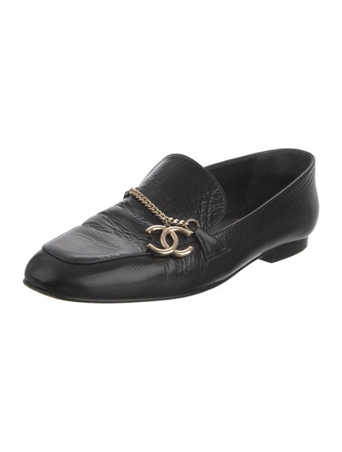 Chanel 2024 Interlocking CC Logo Loafers