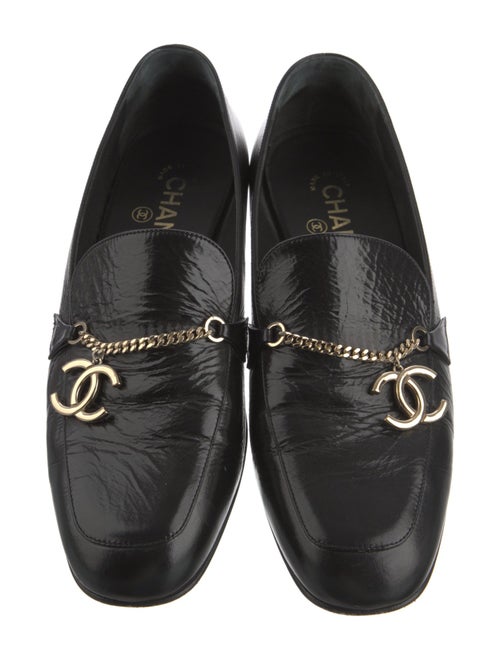 Chanel 2024 Interlocking CC Logo Loafers