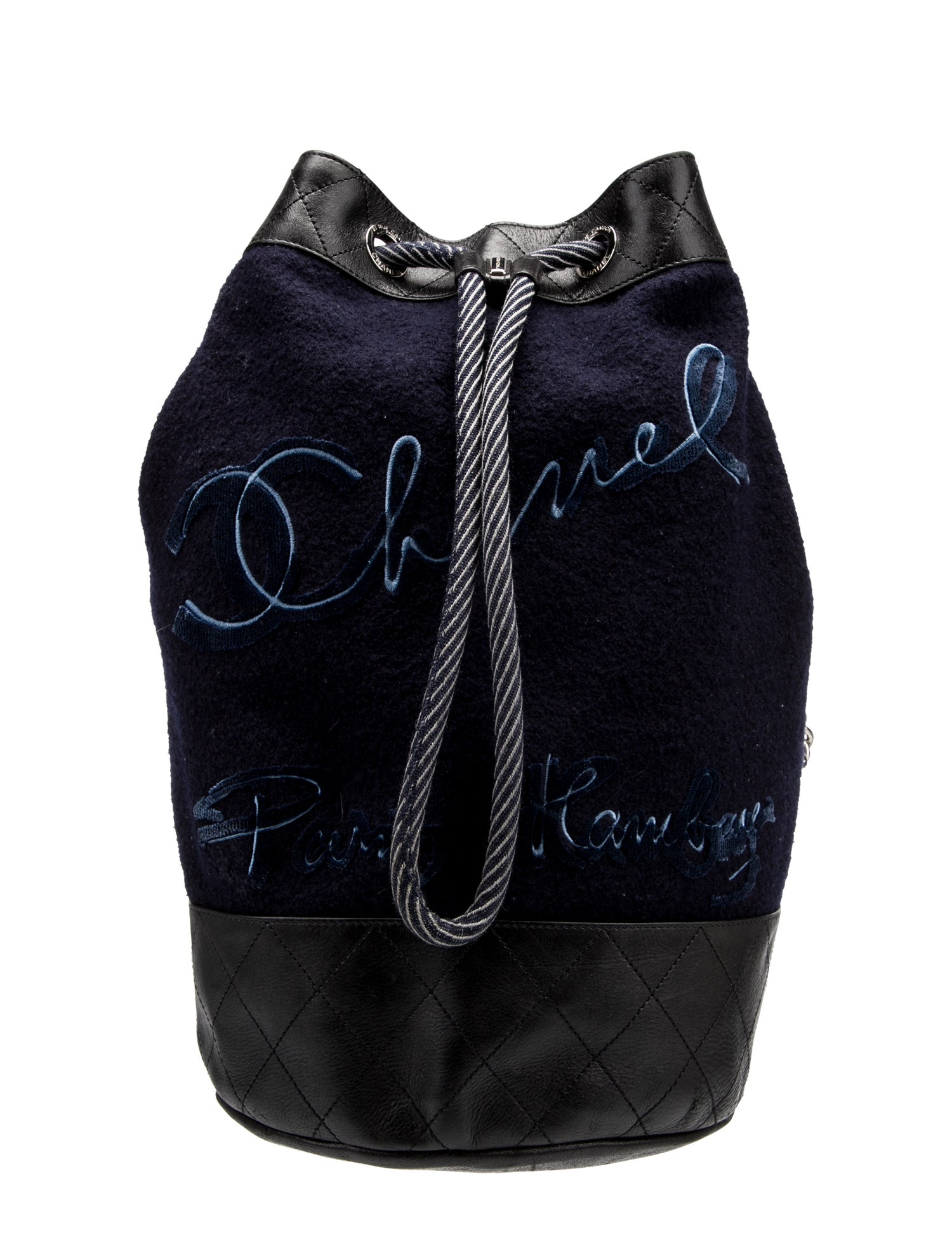 Chanel Drawstring Sling Backpack