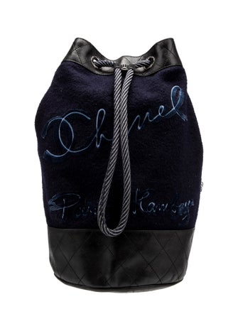 Chanel Drawstring Sling Backpack