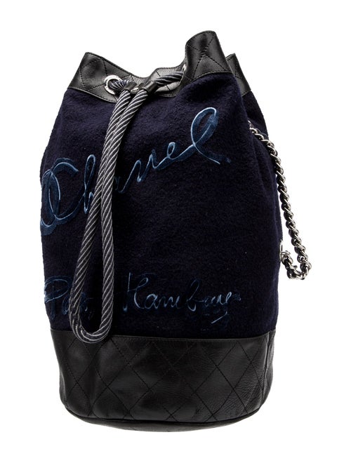 Chanel Drawstring Sling Backpack