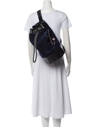 Chanel Drawstring Sling Backpack