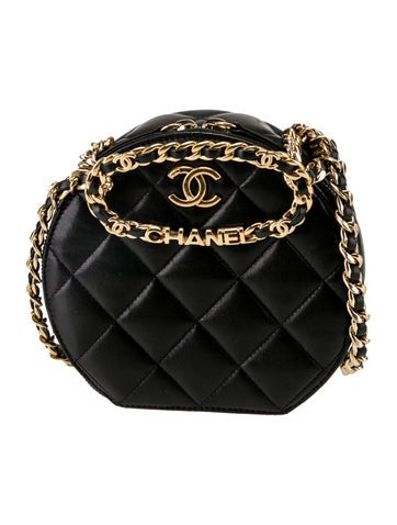 Chanel Shoulder Bags Small Quilted Round Bag