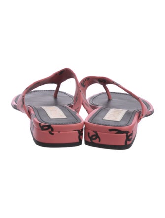 Chanel 2022 Interlocking CC Logo Slides