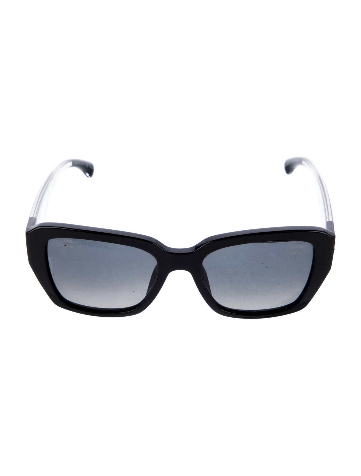 Chanel Interlocking CC Logo Wayfarer Sunglasses