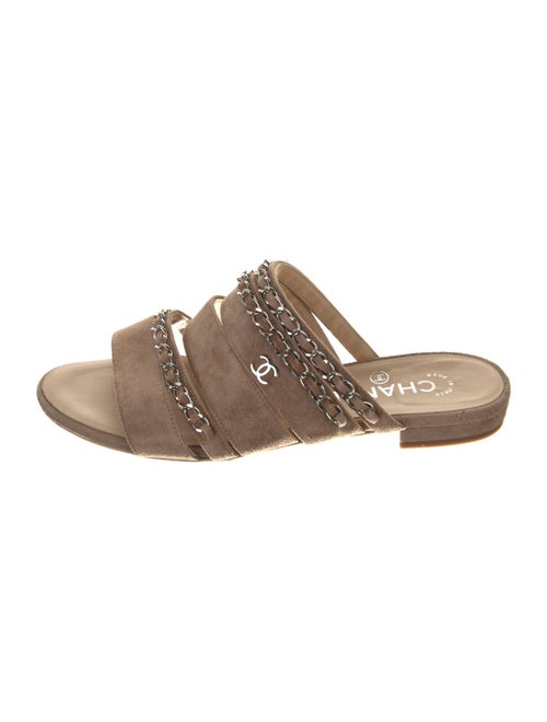 Chanel 2019 Interlocking CC Logo Slides