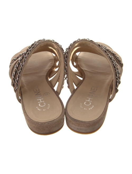 Chanel 2019 Interlocking CC Logo Slides