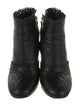 Chanel Interlocking CC Logo Leather Boots
