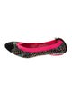 Chanel 2013 Interlocking CC Logo Ballet Flats