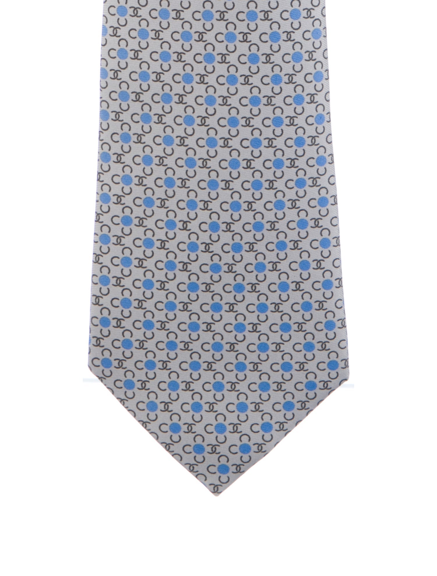 Chanel Silk CC Tie