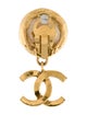 Chanel Vintage Faux Pearl Clip-On Drop Single Earring