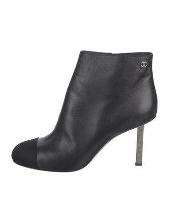 Chanel 2016 Interlocking CC Logo Boots