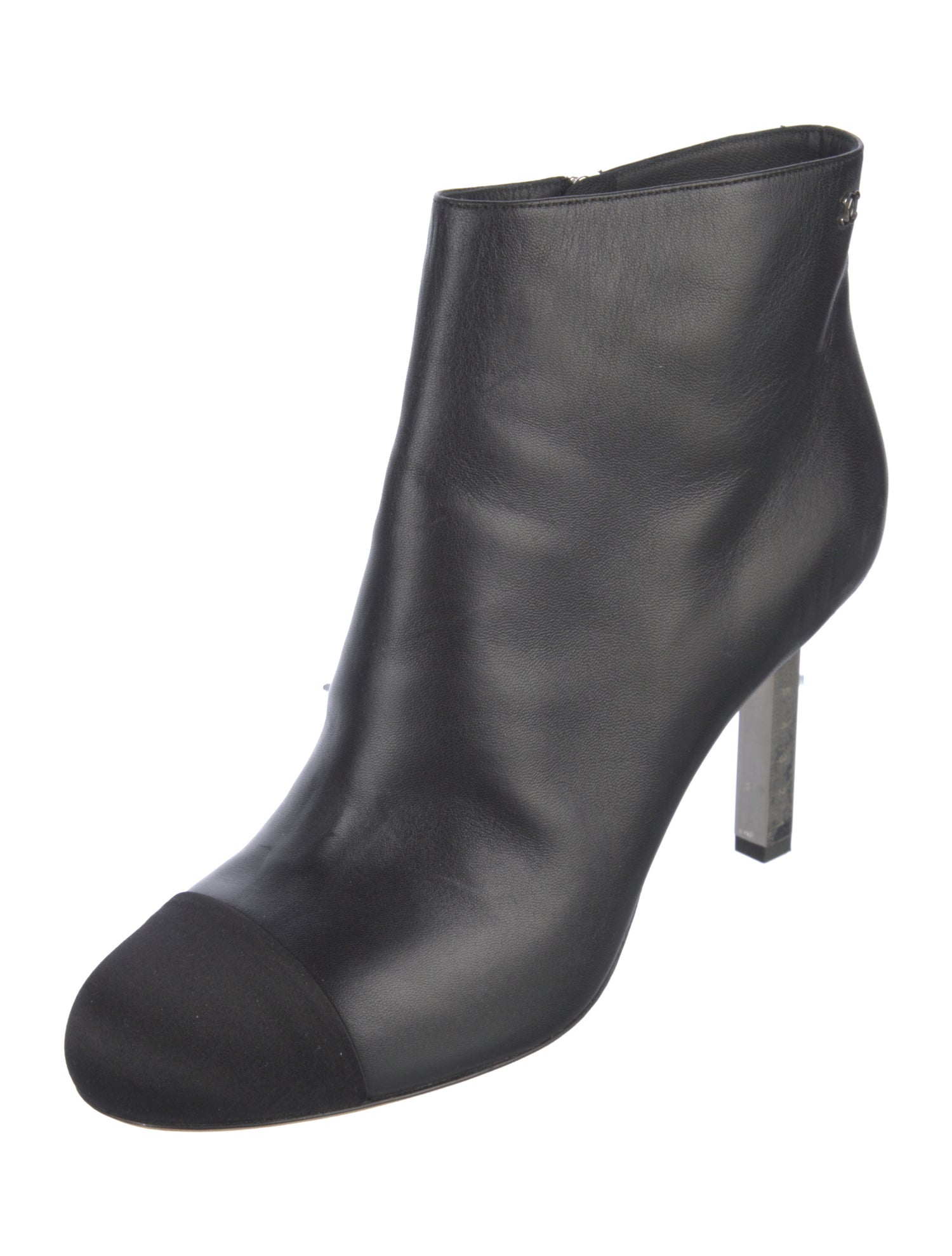 Chanel 2016 Interlocking CC Logo Boots