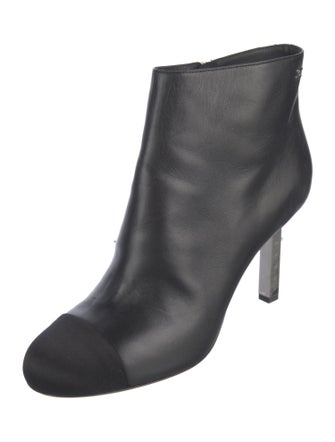 Chanel 2016 Interlocking CC Logo Boots