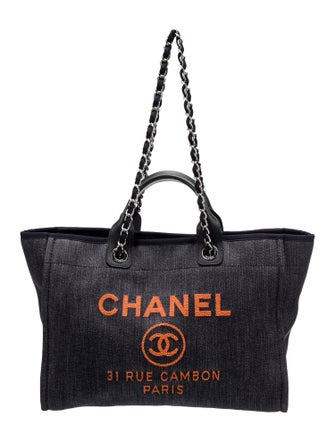 Chanel Medium Deauville Shopping Tote