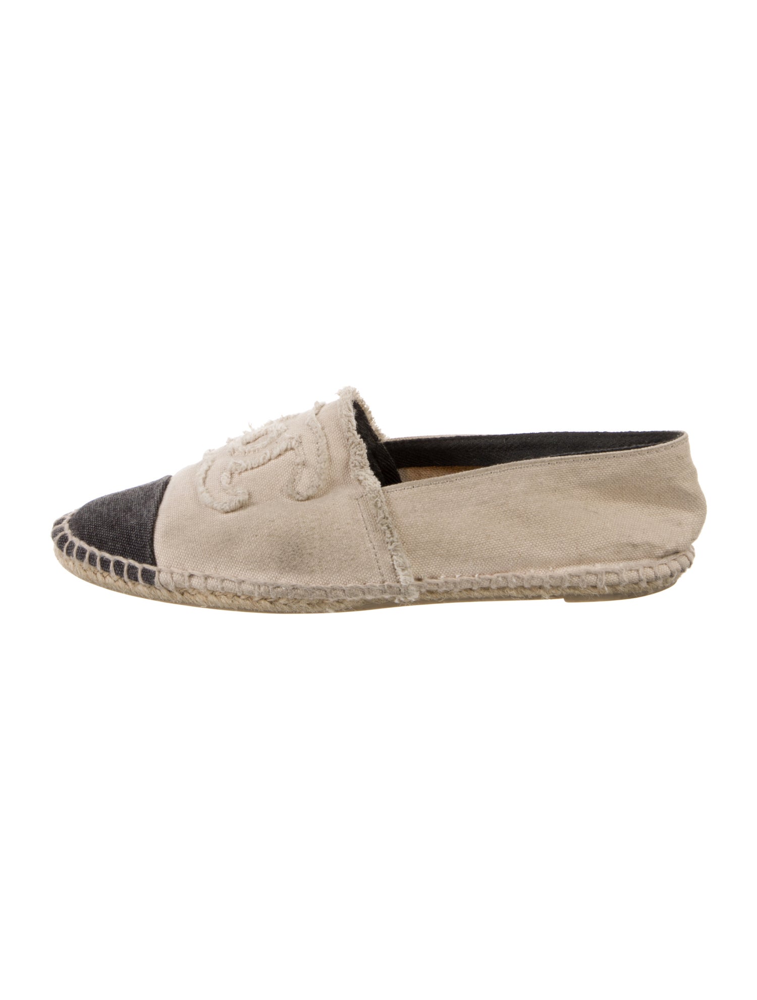Chanel 2013 Interlocking CC Logo Espadrilles