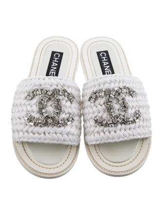 Chanel 2023 Interlocking CC Logo Slides