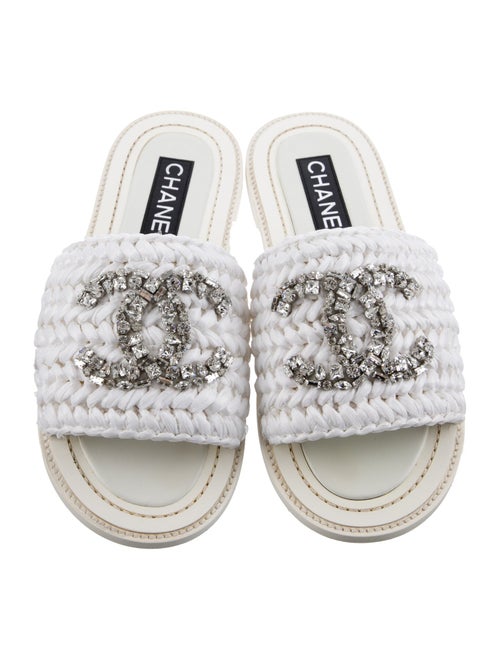 Chanel 2023 Interlocking CC Logo Slides
