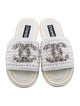Chanel 2023 Interlocking CC Logo Slides
