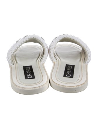 Chanel 2023 Interlocking CC Logo Slides