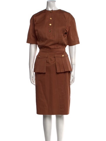 Chanel Dresses Vintage Midi Length Dress L