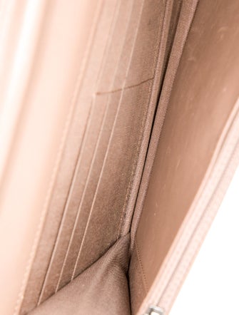 Chanel Chevron Boy Wallet On Chain